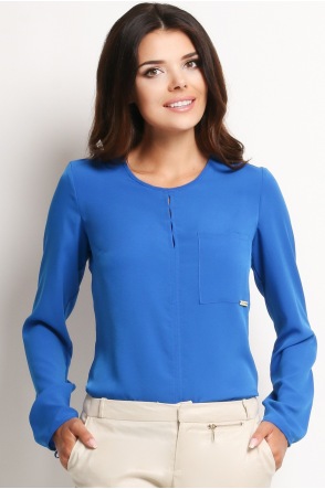 Koszula A108 - Kolor/wzór: Niebieski