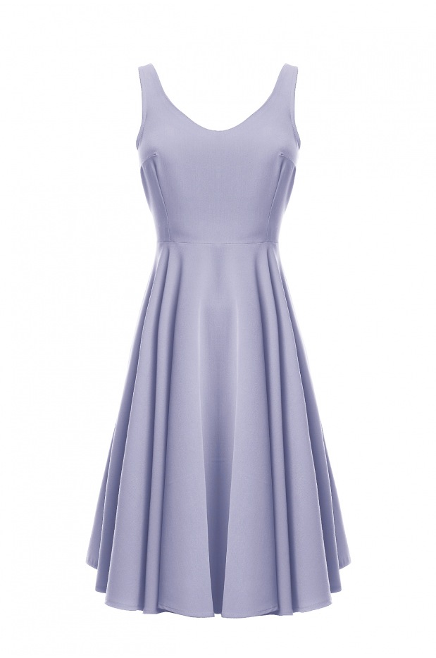 Sukienka A139 - Kolor/wzór: Jasnoniebieski