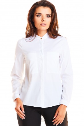 Koszula A249 - Kolor/wzór: Biały