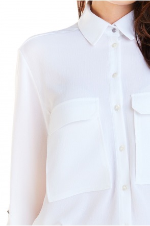 Koszula A260 - Kolor/wzór: Biały