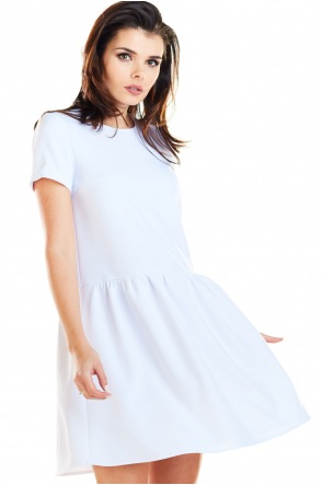 Sukienka A277 - Kolor/wzór: Biały