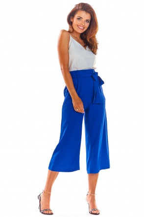 Spodnie A297 - Kolor/wzór: Niebieski