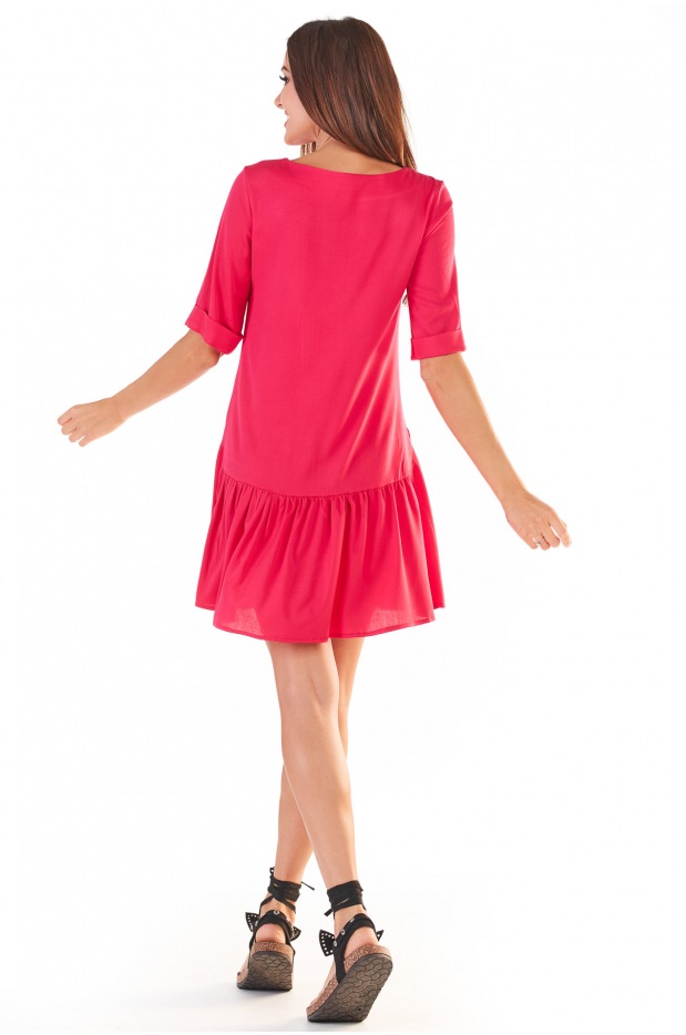 Sukienka A360 - Kolor/wzór: Fuksja - lewo