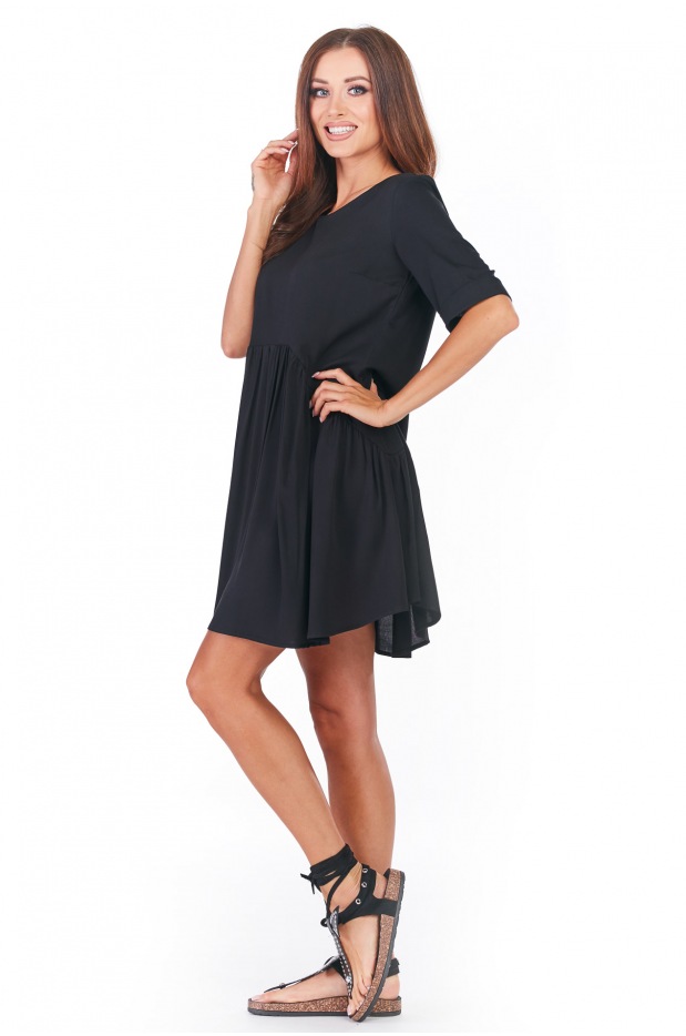 Sukienka A360 - Kolor/wzór: Czarny - przód