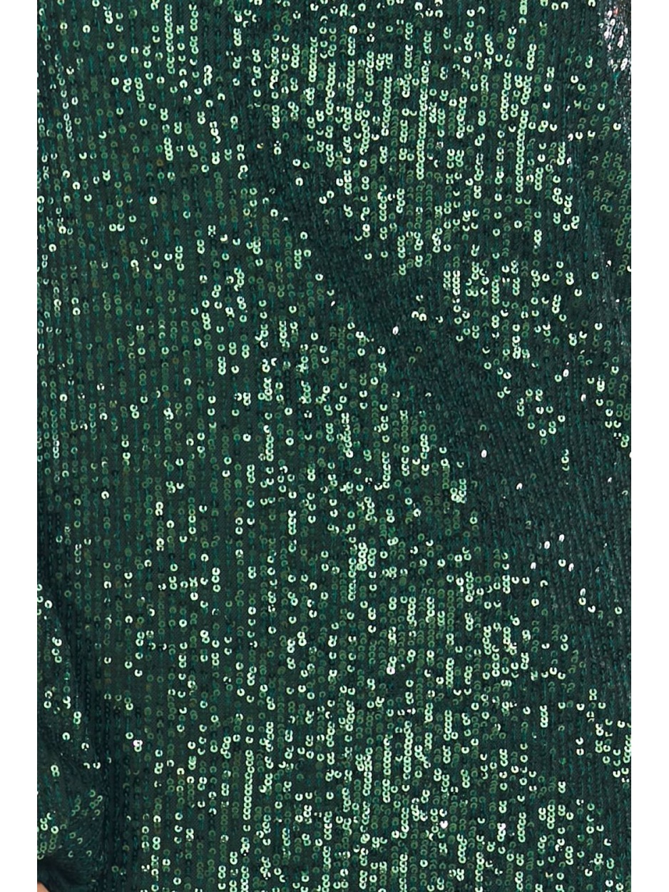 Sukienka A401 - Kolor/wzór: Zielony - detal