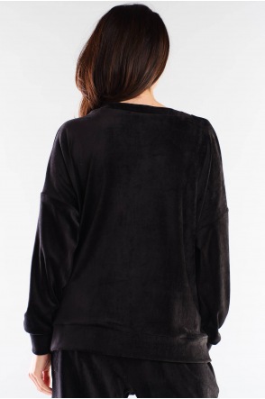 Bluza A410 - Kolor/wzór: Czarny