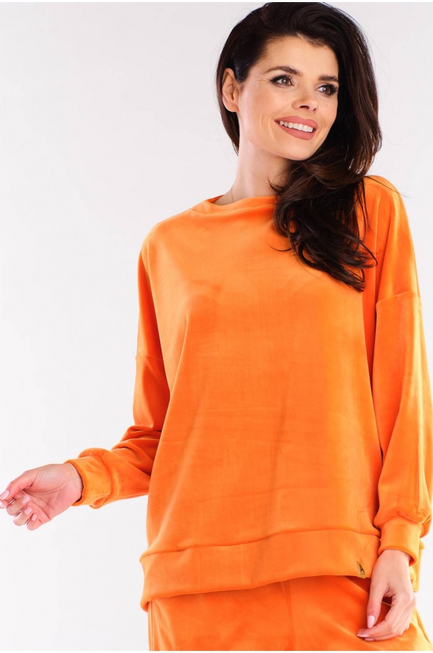 Bluza A410 - Kolor/wzór: Pomarańcz