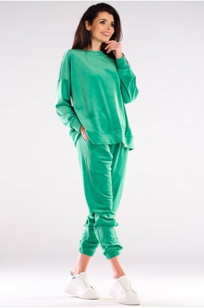 Bluza A410 - Kolor/wzór: Zielony