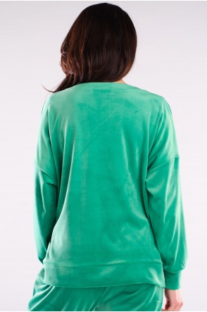 Bluza A410 - Kolor/wzór: Zielony