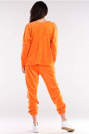 Bluzka A417 - Kolor/wzór: Pomarańcz