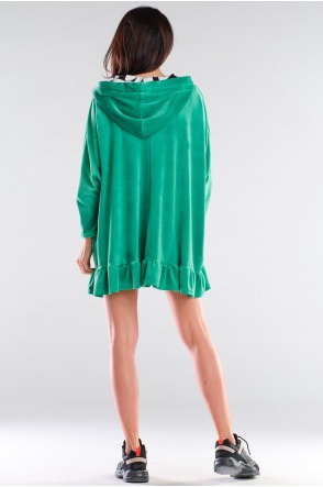 Bluza A419 - Kolor/wzór: Zielony
