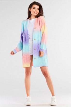 Sweter A449 - Kolor/wzór: Kolorowy