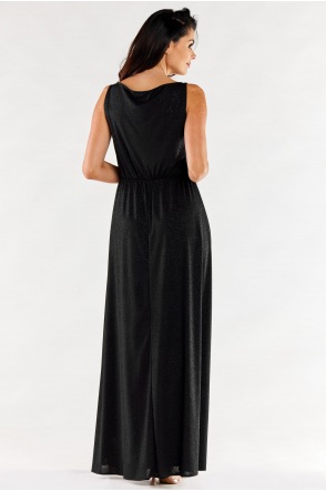 Sukienka A553 - Kolor/wzór: Czarny