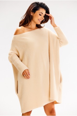 Sweter A618 - Kolor/wzór: Beż