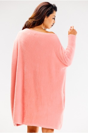 Sweter A618 - Kolor/wzór: Róż