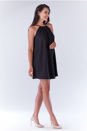 Sukienka M133 - Kolor/wzór: Czarny
