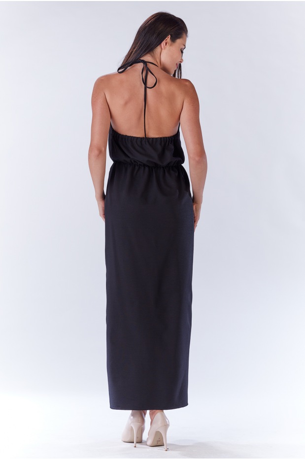 Sukienka M138 - Kolor/wzór: Czarny - dół