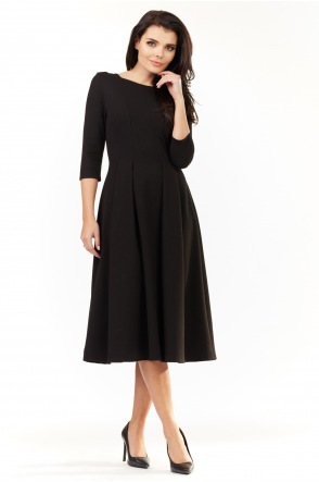 Sukienka M155 - Kolor/wzór: Czarny