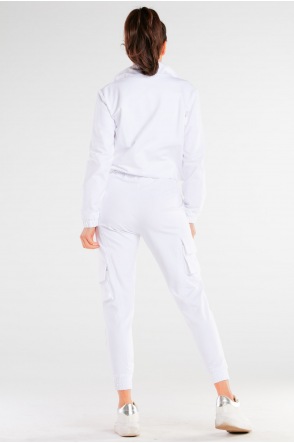Spodnie M247 - Kolor/wzór: Biały