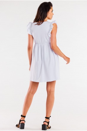 Sukienka M297 - Kolor/wzór: Biały