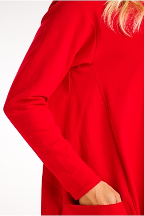 Sukienka M329 - Kolor/wzór: Czerwony