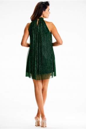 Sukienka A623 - Kolor/wzór: Zielony