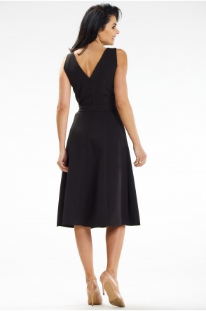 Sukienka A633 - Kolor/wzór: Czarny