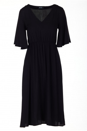 Sukienka A518 - Kolor/wzór: Czarny