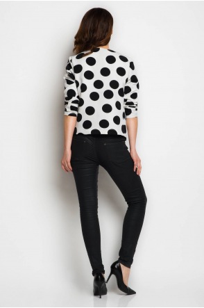 Żakiet A102 - Kolor/wzór: Biały