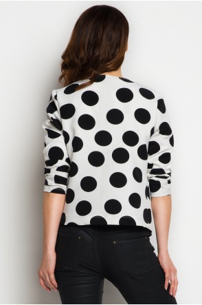 Żakiet A102 - Kolor/wzór: Biały