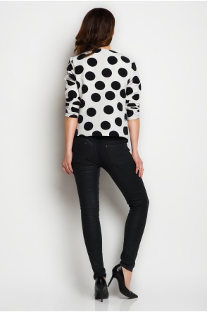 Żakiet A102 - Kolor/wzór: Biały