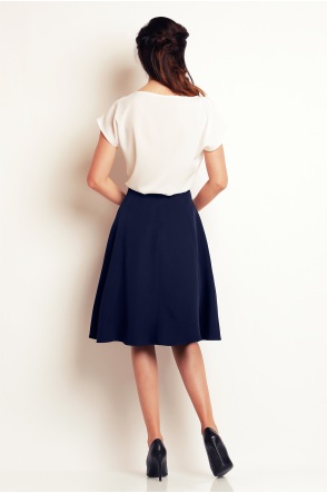 Spódnica A137 - Kolor/wzór: Granat