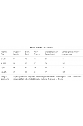 Koszula A170 - Kolor/wzór: Paski