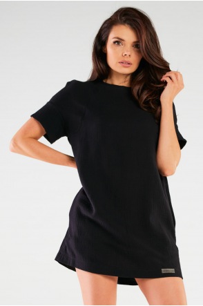 Sukienka M259 - Kolor/wzór: Czarny