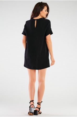 Sukienka M259 - Kolor/wzór: Czarny