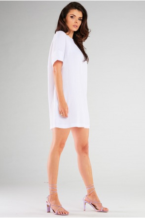 Sukienka M259 - Kolor/wzór: Biały