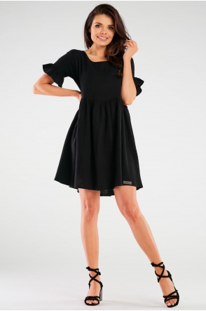Sukienka M260 - Kolor/wzór: Czarny