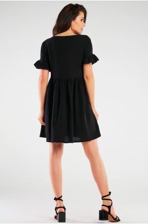 Sukienka M260 - Kolor/wzór: Czarny