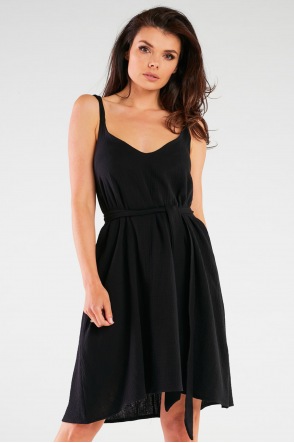 Sukienka M261 - Kolor/wzór: Czarny