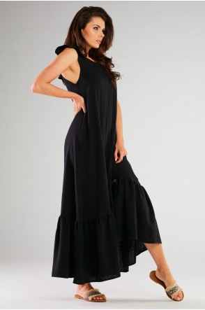 Sukienka M262 - Kolor/wzór: Czarny