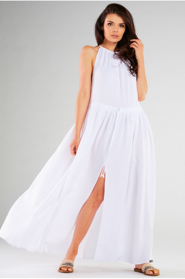 Sukienka M263 - Kolor/wzór: Biały