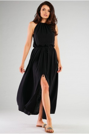 Sukienka M263 - Kolor/wzór: Czarny