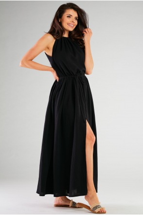 Sukienka M263 - Kolor/wzór: Czarny