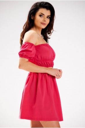 Spódnica M309 - Kolor/wzór: Fuksja