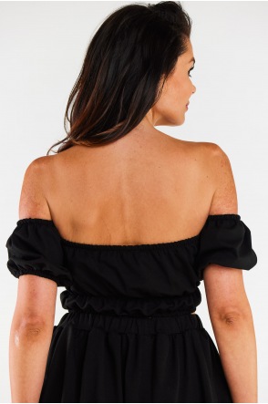 Bluzka M308 - Kolor/wzór: Czarny