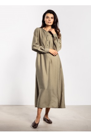 Sukienka A733 - Kolor/wzór: Szałwiowy