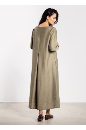 Sukienka A733 - Kolor/wzór: Szałwiowy