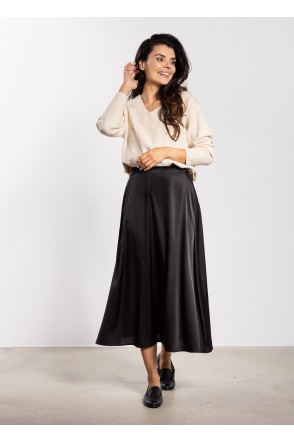 Spódnica A739 - Kolor/wzór: Czarny