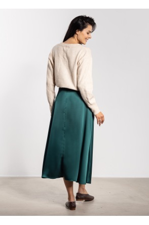 Spódnica A739 - Kolor/wzór: Butelkowa zieleń