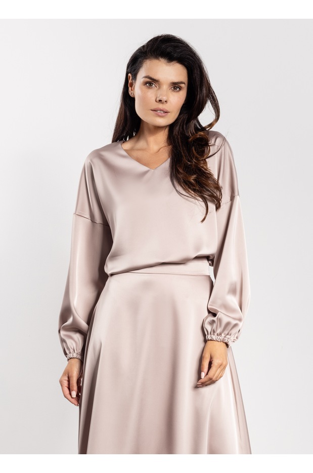 Bluzka A740 - Kolor/wzór: Beż